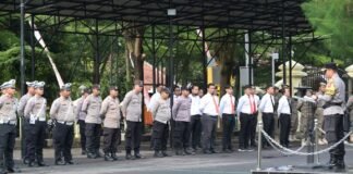 Apel Gelar Pasukan Operasi Patuh Lodaya 2025 Wilayah Hukum Polres Banjar